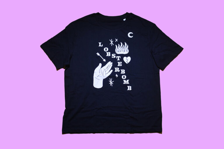 lobsterbomb band t shirt